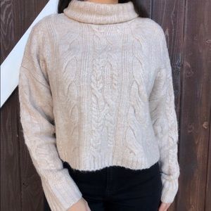 Fashion Nova Turtleneck Sweater with designs